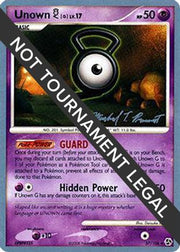 Unown [G] - 2010 (Michael Pramawat) 057  World Championship Decks - Uncommon