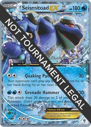 Seismitoad EX 020  World Championship Decks - Ultra Rare