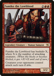 Fumiko the Lowblood (BOK-104) - Betrayers of Kamigawa