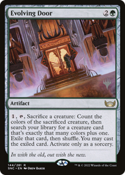 Evolving Door (PPSNC-144P) - Streets of New Capenna Promos Foil