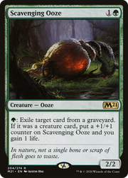 Scavenging Ooze (M21-204) - Core Set 2021