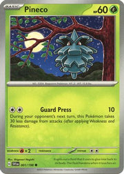 Pineco 001/198  SV01 Scarlet & Violet Base Set - Common