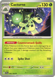 Cacturne 006/198  SV01 Scarlet & Violet Base Set - Uncommon