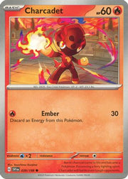 Charcadet 039/198  - Reverse Holofoil SV01 Scarlet & Violet Base Set - Common
