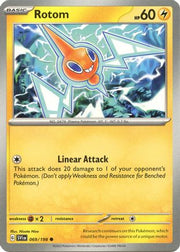 Rotom 069/198  SV01 Scarlet & Violet Base Set - Common