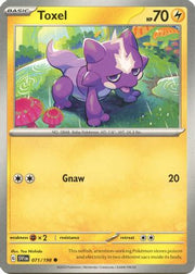 Toxel 071/198  SV01 Scarlet & Violet Base Set - Common