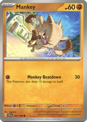 Mankey 107/198  SV01 Scarlet & Violet Base Set - Common