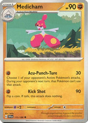 Medicham 111/198  - Reverse Holofoil SV01 Scarlet & Violet Base Set - Uncommon