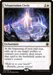 Teleportation Circle (PPAFR-039) - Adventures in the Forgotten Realms Promos Foil