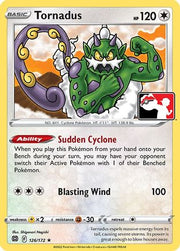 Tornadus 126  Prize Pack Series Cards - Rare