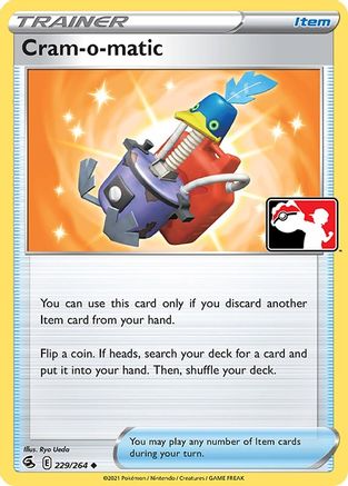 Cram-o-matic 229  - Holofoil Prize Pack Series Cards - Uncommon