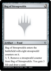 Bag of Stroopwafels (UNK-UA03A) - Unknown Event