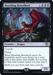 Hoarding Broodlord (PRE-110S) - March of the Machine Promos Foil
