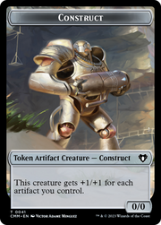 Construct (TCMM-041) - Commander Masters Tokens Foil