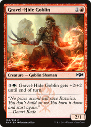 Gravel-Hide Goblin (RNA-105) - Ravnica Allegiance Foil