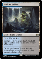 Sunken Hollow (WOC-168) - Wilds of Eldraine Commander