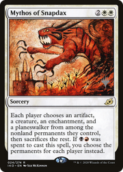 Mythos of Snapdax (PPIKO-024) - Ikoria: Lair of Behemoths Promos