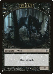 Wolf // Cat Double-Sided Token (LIST-6 // 11) - The List Reprints