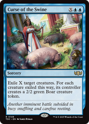 Curse of the Swine (TDC-149) - Commander: Tarkir: Dragonstorm