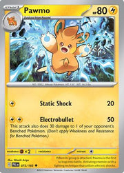 Pawmo 075/193  SV02 Paldea Evolved - Uncommon