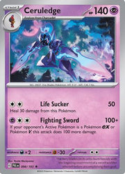 Ceruledge 098/193  - Reverse Holofoil SV02 Paldea Evolved - Rare