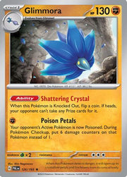 Glimmora 126/193  - Reverse Holofoil SV02 Paldea Evolved - Rare