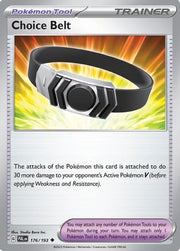 Choice Belt 176/193  SV02 Paldea Evolved - Uncommon