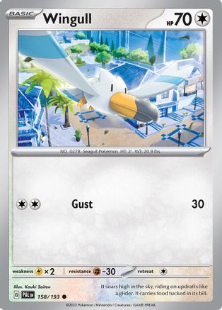 Wingull 158/193  SV02 Paldea Evolved - Common