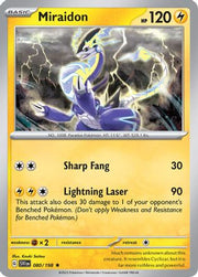 Miraidon 080/198  Deck Exclusives - Rare