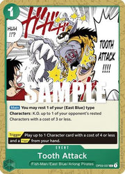 Tooth Attack (OP03-037) - Pillars of Strength