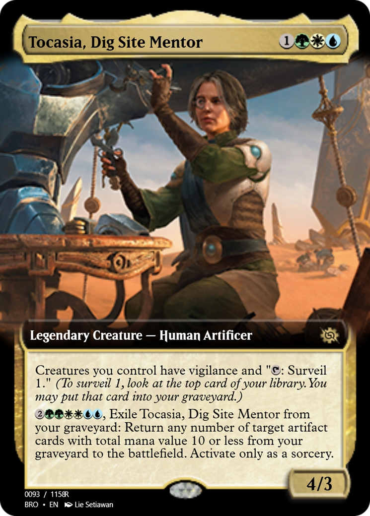 Tocasia, Dig Site Mentor (PRM-105794) - Magic Online Promos Foil