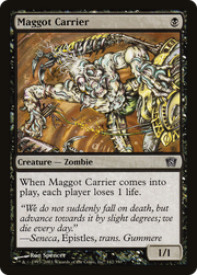 Maggot Carrier (8ED-142★) - Eighth Edition Foil