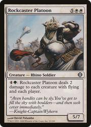 Rockcaster Platoon (ALA-023) - Shards of Alara Foil