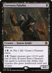 Forsworn Paladin (AFR-104) - Adventures in the Forgotten Realms Foil