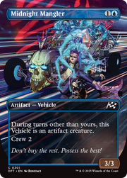 Midnight Mangler (DFT-301) - Aetherdrift (Borderless) Foil
