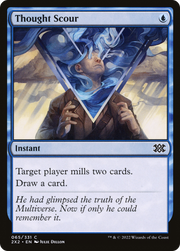 Thought Scour (2X2-065) - Double Masters 2022
