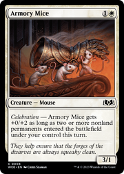 Armory Mice (WOE-003) - Wilds of Eldraine Foil