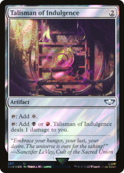 Talisman of Indulgence (40K-257) - Warhammer 40,000 Commander Foil
