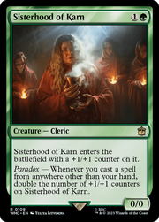 Sisterhood of Karn (WHO-109) - Doctor Who Foil