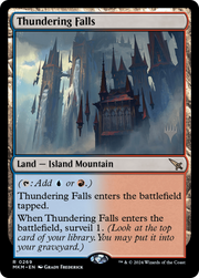 Thundering Falls (PPMKM-269) - Murders at Karlov Manor Promos Foil