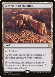 Labyrinth of Skophos (PPTHB-243P) - Theros Beyond Death Promos Foil