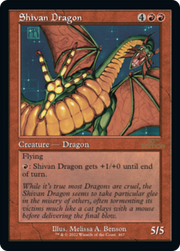 Shivan Dragon (30A-467) - 30th Anniversary Edition