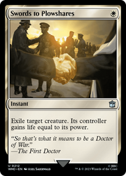 Swords to Plowshares (WHO-212) - Doctor Who