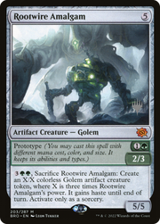 Rootwire Amalgam (PPBRO-203) - The Brothers' War Promos Foil