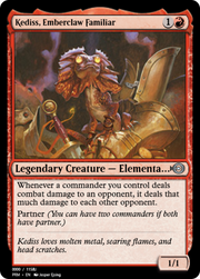 Kediss, Emberclaw Familiar (PRM-86252) - Magic Online Promos Foil