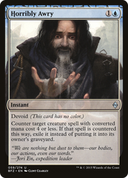 Horribly Awry (BFZ-059) - Battle for Zendikar: (devoid)