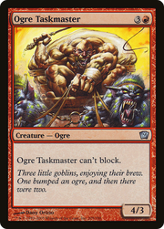 Ogre Taskmaster (9ED-205★) - Ninth Edition Foil