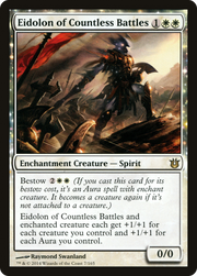 Eidolon of Countless Battles (BNG-007) - Born of the Gods: (enchantment)