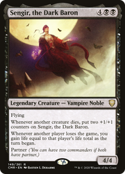 Sengir, the Dark Baron (CMR-149) - Commander Legends Foil