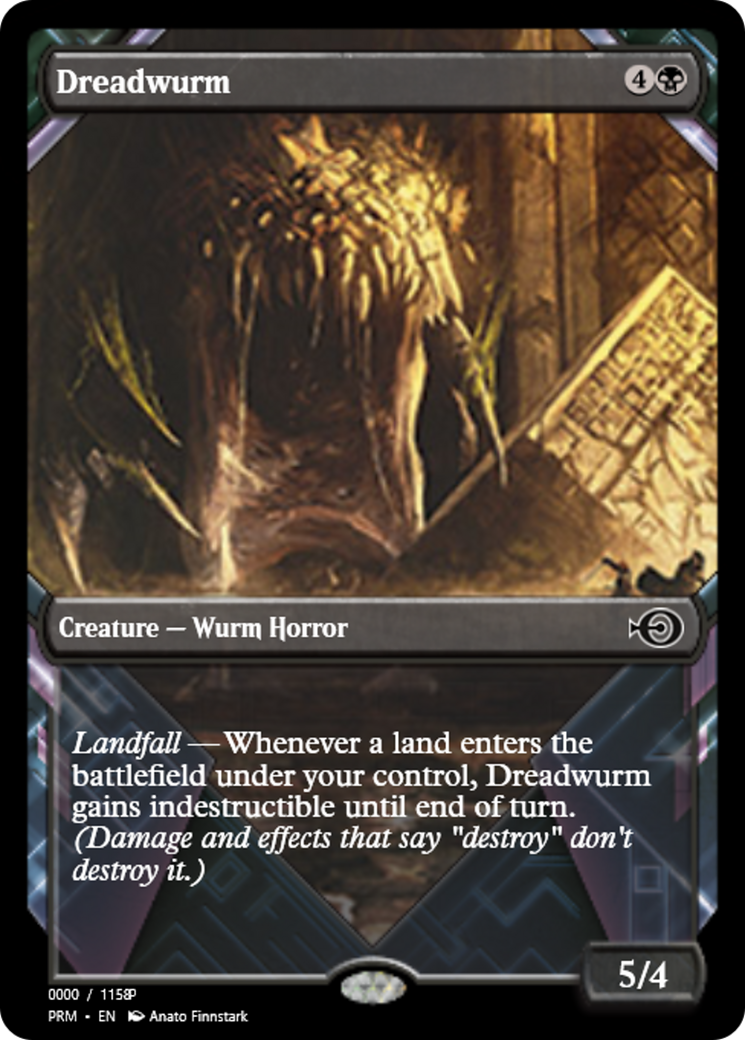 Dreadwurm (PRM-83686) - Magic Online Promos Foil